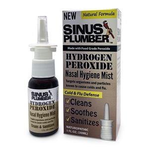 Sinus Plumber H2O2 Nasal Spray